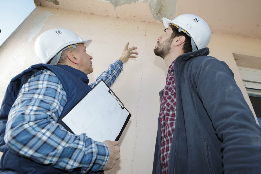 Surveyor Newbury book in with our team at Survey One today.